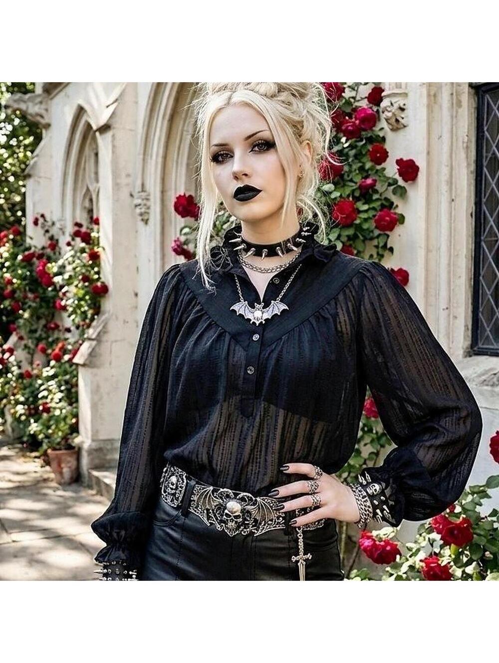 Who What Wear Women's Black Blous